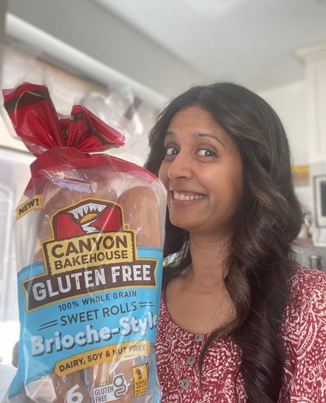 Hey guys…my favorite gluten free bread, Canyon Bakehouse, is introducing a BRAND NEW product, Brioche Style Sweet Rolls! These sweet rolls are certified gluten-free and free from dairy, nuts, and soy, and made using 100% whole grains.⁠ ⁠ I am so excited to share this new product with you, especially because it is one of the few gluten free brands I love and keep stocked in my house. ⁠ ⁠ #ad #sponsored #canyonbakehouse #canyonglutenfree #glutenfree Canyon House, Gluten Free Brands, Fluffy Eggs, Potato Flour, Egg Toast, Sweet Rolls, Whole Grains, Sweet Roll, Fresh Bread