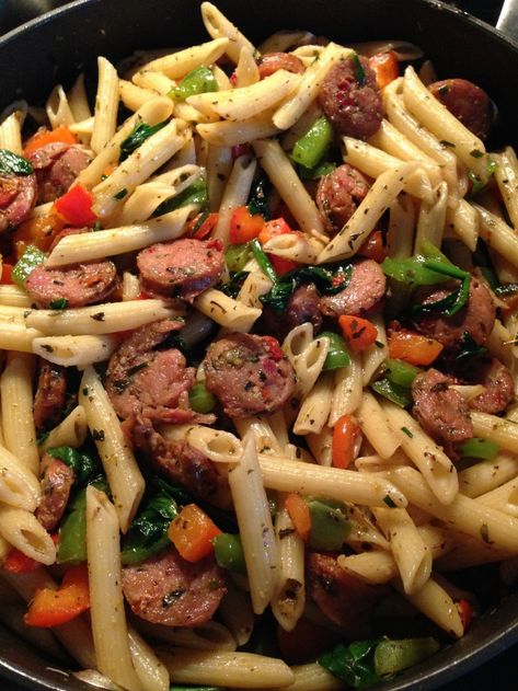 Turkey Italian Sausage Recipes, Turkey Kielbasa Recipes, Healthy Sausage Recipes, Kabasa Recipes, Tuscan Sausage, Summer Sausage Recipes, Turkey Sausage Recipes, Turkey Italian Sausage, Sausage Dinner