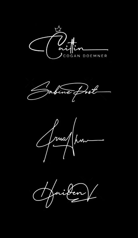 Signature Logo Ideas, Caligraphy Font, Professional Signature, Pretty Handwriting, Signature Logo Design, Digital Signature, Custom Signature, Writing Goals, Stylish Logo