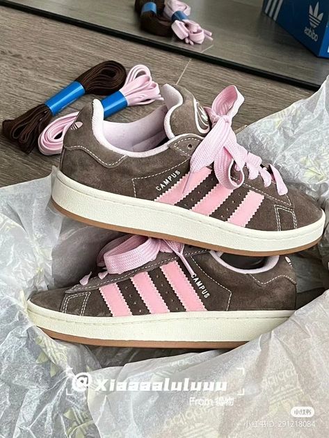 adidas campus 00s Pink Shoelaces, Adidas Campus 00s, Pretty Shoes Sneakers, Adidas Campus, Swag Shoes, Blog Article, Dream Shoes, Pretty Shoes, Pink Outfit