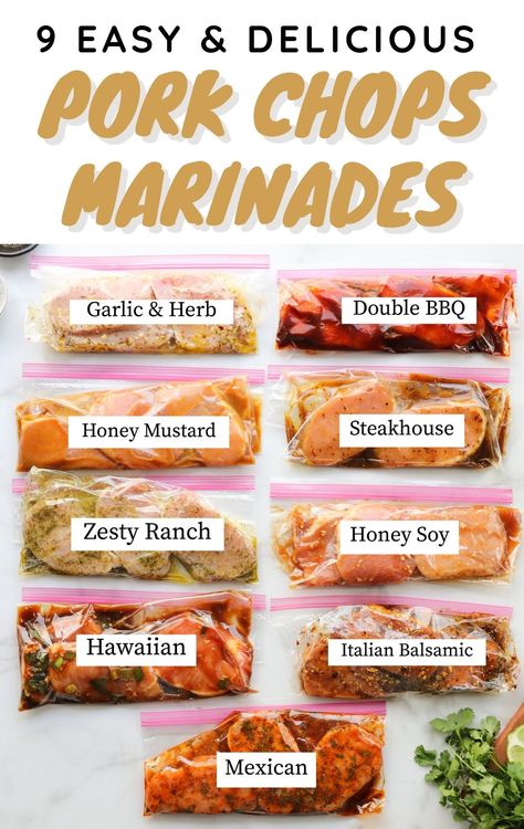 Essen, Pork Chop Marinades, Pork Loin Marinade, Best Pork Chop Marinade, Soapstone Countertops Kitchen, Pork Chops In The Oven, Pork Loin Chops Recipes, Pork Chop Marinade, Pork Chop Recipes Grilled