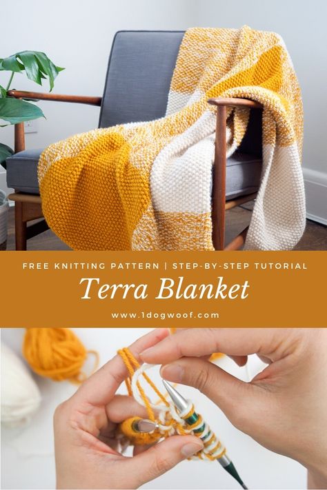 Easy Blanket Knitting Patterns, Buffalo Plaid Blanket, Blanket Squares, Modern Knitting Patterns, Knitting Patterns Free Blanket, Lion Brand Wool Ease, Modern Knitting, Knitted Blanket, Knitted Afghans