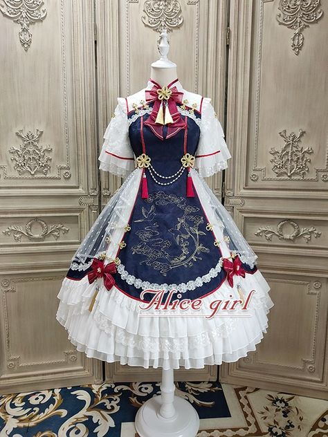 Alice Dress, Mode Kawaii, Op Dress, Old Fashion Dresses, Kawaii Dress, Anime Dress, Fantasy Dress, Dress Girl, Cosplay Dress