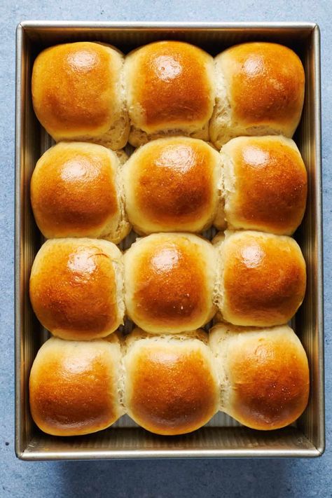 Sourdough Discard Dinner Rolls | The Dinner Bell Taste Of Lizzy Sourdough Rolls, Parker House Rolls Made With Sourdough, Sourdough Rolls Same Day, Joanna Gaines Dinner Rolls, Sour Dough Dinner Roll Recipe, Bridgeford Rolls Recipes, Discard Bread Bowls, Sourdough Dinner Rolls With Yeast, Sourdough Starter Dinner Rolls