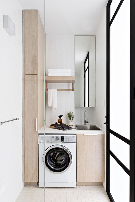 4 Things To Consider For A Functional And Beautiful Laundry | Hunting for George Easy Kitchen Renovations, Terrace Renovation, Laundry Design, Desain Lanskap, Laundry Room Inspiration, Small Laundry Room, Small Laundry, Box Houses, 아파트 인테리어