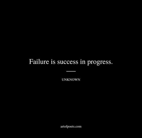 Failure is success in progress. Failure Is Success In Progress, Vision Board Photos, So True, First Step, The Process, Vision Board, Quotes, Quick Saves