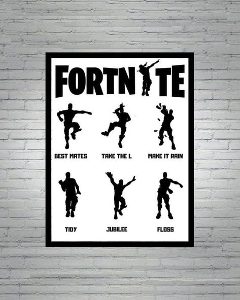 Fortnite Gifts For Kids and Teens | POPSUGAR Family Fortnite Room Decor, Fortnite Poster, Fortnite Room, Fortnite Bedroom, Gamer Room Diy, Birthday Card For Boys, For Birthday Card, Boys Game Room, Gamer Bedroom