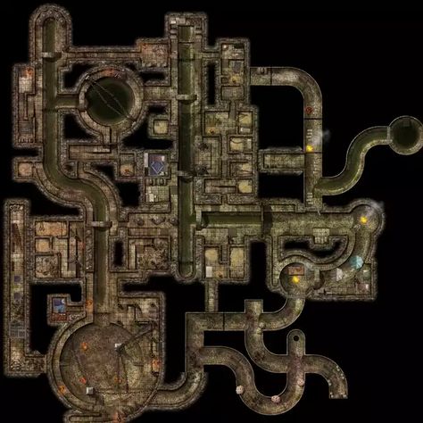 Imgur Post - Imgur Hideout Battlemap, Underground Map, Map Layout, Dnd World Map, Dungeon Tiles, Fantasy World Map, Tabletop Rpg Maps, Dnd 5e Homebrew, Adventure Map