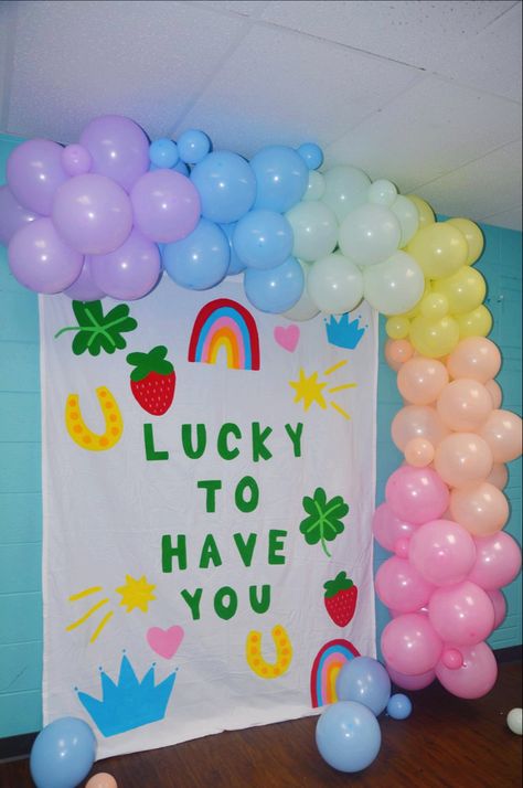 bid day theme | lucky me Lucky Bid Day Theme, Sorority Event Ideas Party Themes, Lucky Birthday Theme, Lucky Me Bid Day Theme, Spring Bid Day Themes, Rush Themes Sorority, Sorority Recruitment Tips, Sorority Recruitment Themes, Rush Themes