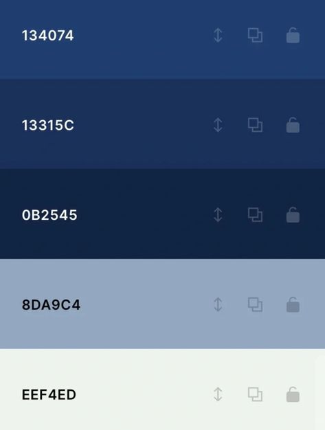 Cerulean Color Palette, Blue Hex Code Palette, Blue Gradient Color Palette, Blue Colour Pallet, Dark Blue Color Palette, Pantone Trends, Flat Color Palette, Gradient Color Design, Website Color Palette