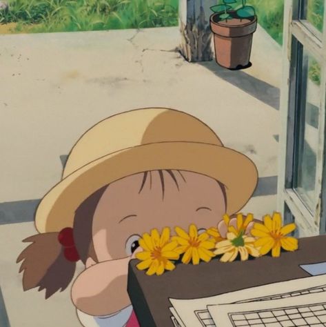 Cute Totoro Pfp, Totoro Aesthetic Pfp, My Neighbor Totoro Aesthetic Icon, Totoro Movie, Totoro Screenshots, My Neighbor Totoro Screenshots, Ghibli Artwork, My Neighbor Totoro, Ghibli Movies