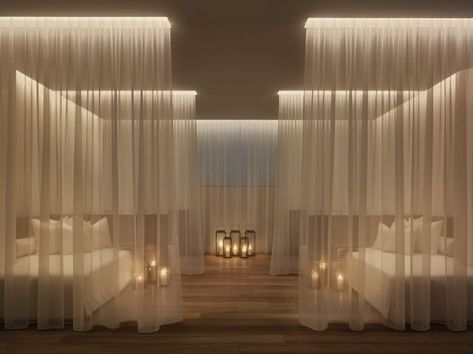 The Wellness Trajectory: Four Innovative Trends in LUXURY Spa/Wellness Design Italian Grotto, Spa Relaxation Room, Hyperbaric Chamber, Deco Spa, Dreams Spa, Miami Beach Hotels, Edition Hotel, Spa Room Decor, Spa Interior Design