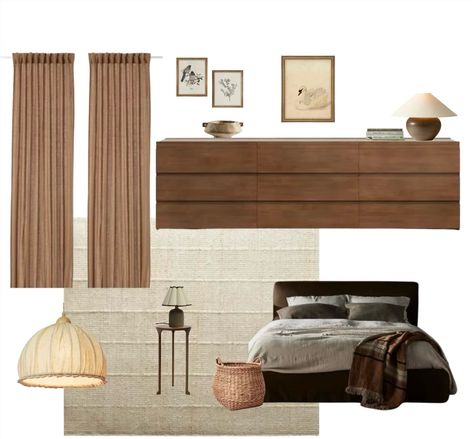 Mood Board inspiration for bedroom🤍 Mood Board Bedroom, Mood Board Interior, Brown Rooms, Sleeping Room, Brown Bedroom, Board Inspiration, Primary Bedroom, Interior Design Mood Board, Mood Board Inspiration