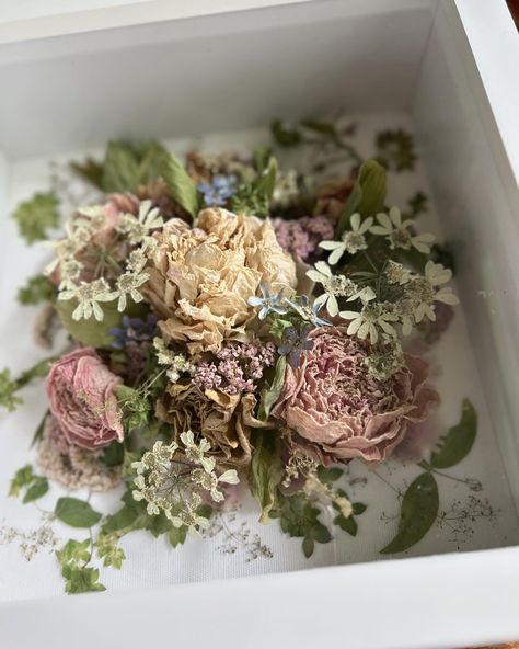 Two preserved bridal bouquets that went out last week ✨ #bridalbouquets #preservedflowers #driedflowers #weddingflowers #freshcutflowers #locallygrownflowers #niagaraontario Preserved Bridal Bouquet, Flower Preservation, Fresh Cut Flowers, Locally Grown, Bridal Bouquets, How To Preserve Flowers, Wedding Flower, Handmade Flowers, Cut Flowers