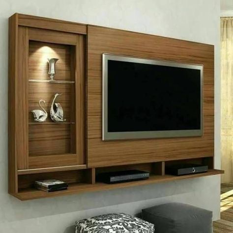 Living Room Tv Cabinet Designs, Tv Wanddekor, Tv A Muro, Living Room Indian, Small Tv, Modern Wall Units, Wall Unit Designs, Built In Entertainment Center, Modern Tv Wall Units