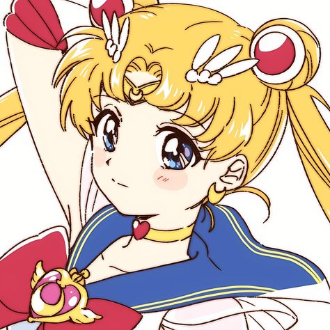 Sailor Moon Usagi Icon, Usagi Tsukino Pfp, Sailor Moon Pfp Aesthetic, Usagi Tsukino Fan Art, Usagi Tsukino Icons, Serena Sailor Moon, Sailor Moon Pfp, Usagi Sailor Moon, Sailor Moon Characters