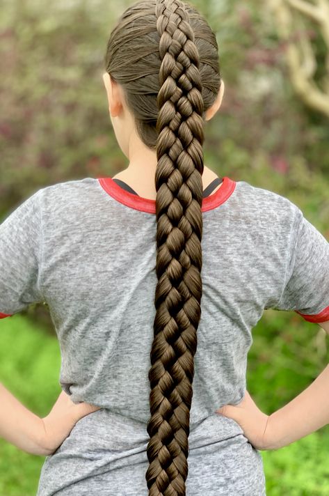 Comment to let us know if you tried this Very Long Hair Braid, Really Long Braids, Big Fluffy Braid Tutorial, 5 Strand Dutch Braid, Long Rapunzel Braid, Black Hair Video, Indian Long Hair Braid, Dutch Braid Hairstyles, Easy Updo Hairstyles