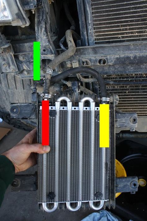 How-to: Bypass Radiator Transmission Cooler - PBR - Second Generation Nissan Xterra Forums (2005+) Camper Tricks, Nissan Frontier Accessories, Spring Bicycle, Nissan 4x4, Pickup Trucks Bed, Camper Hacks, Jeep Mods, Bicycle Riding, Transmission Cooler