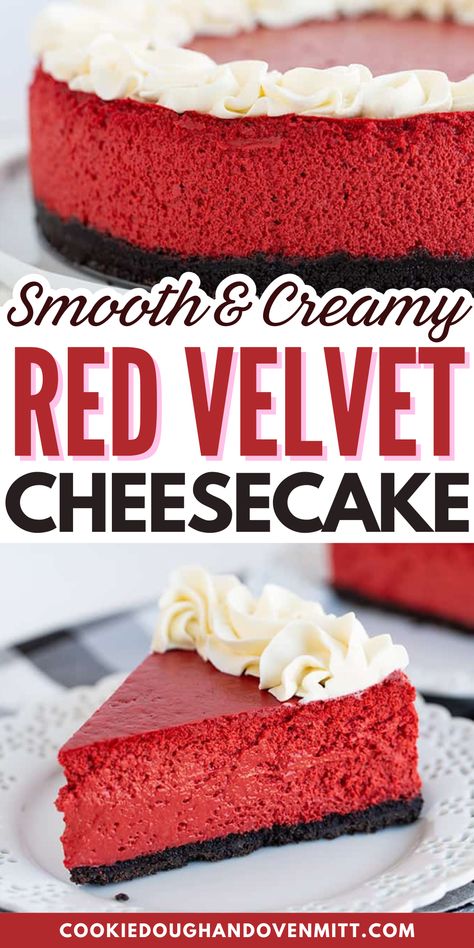 Cheesecake Christmas, Cupcake Frosting Tips, Red Velvet Cheesecake Cake, Biscotti Cheesecake, Cheesecake Mix, Velvet Cheesecake, The Cheesecake Factory, Red Velvet Cheesecake, Brownie Desserts