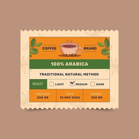 Cafe Packaging, Packaging Design Template, Coffee Label Design, Coffee Packaging Design, Coffee Bike, Coffee Label, Packaging Template Design, Coffee Logo, About Coffee