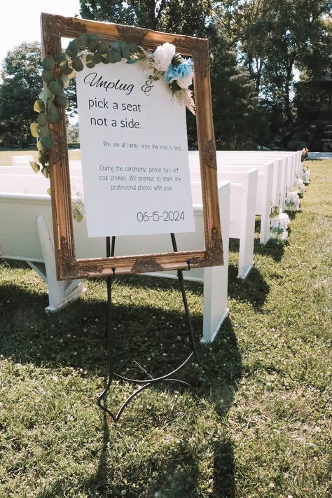 Pick a seat, not a side 🤍   #NashvilleWeddingVenue #TennesseeWeddings #TheAdalea #OutdoorWeddingVenue #TennesseeWeddingVenue #PickASeatNotASide Wedding Pick A Seat Sign, Wedding Signs Pick A Seat Not A Side, Wedding Pick A Seat Not A Side, Don’t Pick A Side Wedding Sign, Pick A Seat Not A Side Wedding Sign, Pick A Seat Not A Side Sign, Pick A Seat Not A Side, Tennessee Wedding Venues, Southern Elegance