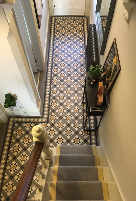 Pathway Tiles, Victorian Hallway Tiles, English Tiles, Tiles Garden, Hallway Tiles Floor, Octagon Tile, Kitchen Mosaic, Floor Mosaic, Victorian Hallway