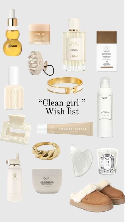 Wish List Ideas Aesthetic, List Ideas Aesthetic, Christmas Wishlist Aesthetic, Aesthetic Christmas Wishlist, Wishlist Aesthetic, Clean Vanilla Girl, Aesthetic Amazon Finds, 30 Aesthetic, Glow Up Plan