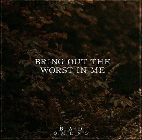 Bad Omens Bad Omens Song Lyrics, Bad Omens Quotes, Bad Omens Lyrics, Metalcore Aesthetic, Bad Omens Wallpaper, Blueberry Aesthetic, Artists Aesthetic, Band Lyrics, Villain Era