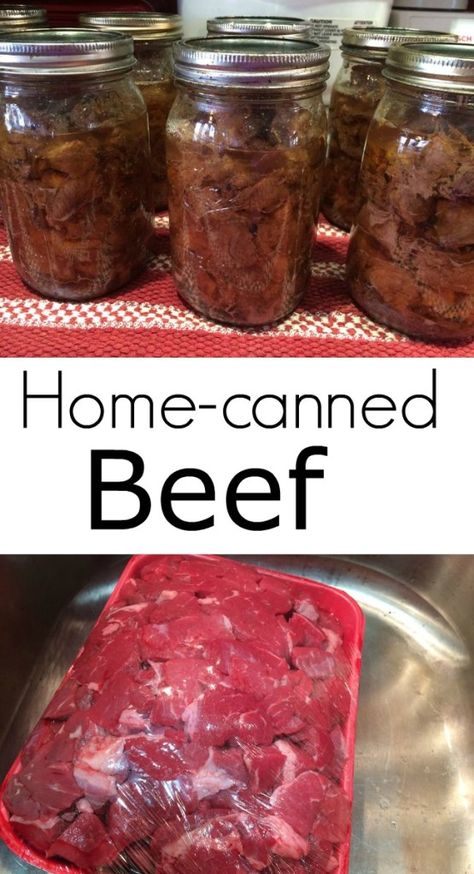 Canned Meat Recipes, Canned Venison, Canned Recipes, Pressure Canning Meat, Canning Meat, Canned Meats, Easy Canning, Pressure Canning Recipes, Home Canning Recipes