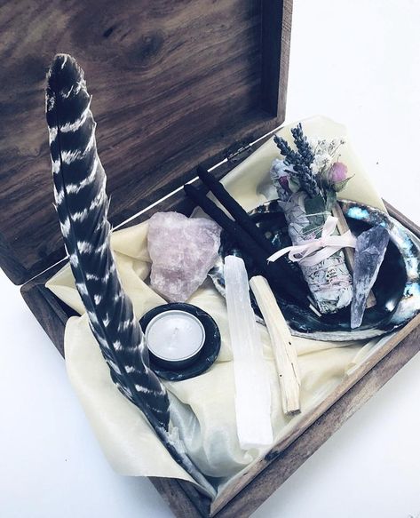 Sage Wands, Smudging Feathers, Smudge Kit, Amethyst Wand, Smudge Spray, Sage Smudging, Selenite Wands, Ritual Tools, Spiritual Cleansing