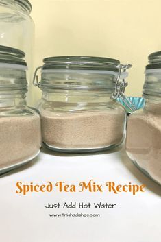 Spiced Tea Mix with Tang also known as Friendship Tea - Trisha Dishes Tang Hot Tea Recipe, Spiced Tea Mix Recipe, Hot Spiced Tea Recipe, Friendship Tea Recipe, Spice Tea Mix, Spiced Tea Recipe, Tea Mixes, Autumn Drink, Friendship Tea