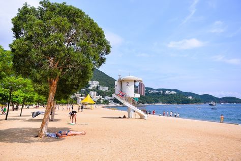 Top Hong Kong Beaches Hong Kong Beaches, Repulse Bay, Famous Beaches, Best Beaches, Beach Tops, Beach Resort, Beach Resorts, Where To Go, Beach Day