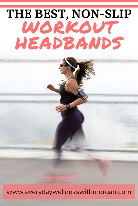 Learn the top five workout headbands that are comfortable and stay in place! The best fitness headbands for running, Crossfit, Zumba, Pilates, running, and more! These non-slip headbands stay in place during even the toughest workouts! (Fitness tips, headbands, workout tips, fitness accessories, workout headbands, Crossfit, bodybuilding, hiit) Workout Headbands, Fitness Jobs, At Home Hair Removal, Fitness Accessories, Workout Headband, Best Beauty Tips, Workout Tips, Running Tips, Top Five