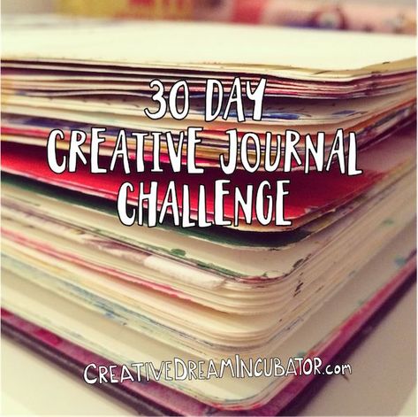 Challenge 30 Days, Journal D'inspiration, Kunstjournal Inspiration, Journal Videos, Journal Challenge, Art Journal Prompts, Art Therapy Activities, Art Disney, Creative Journal