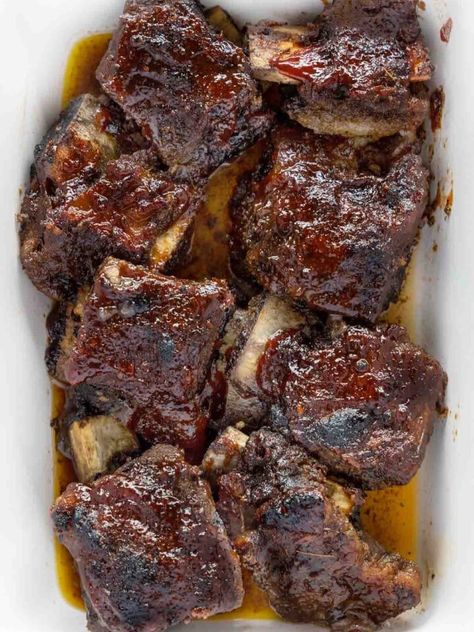 Oven Roasted Short Ribs, Oven Beef Ribs Fall Off The Bone, Barbecue Beef Ribs In Oven, Short Ribs Bbq Recipe, Barbecued Short Ribs, Bbq Braised Short Ribs, Bake Short Ribs In Oven, How To Make Short Ribs In The Oven, Short Ribs Of Beef Recipes