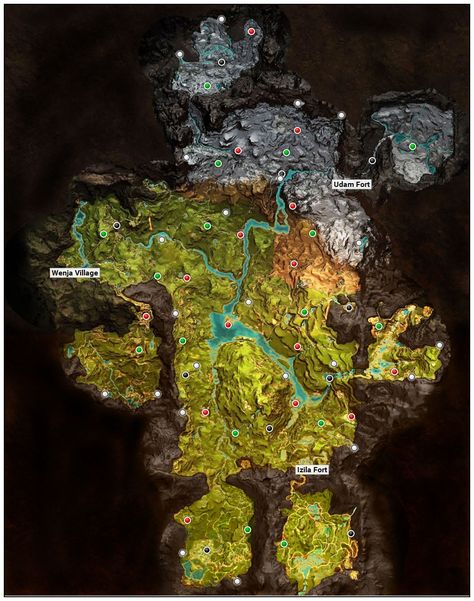 Far Cry: Primal - Oros Map Irish Elk, Far Cry Primal, Glaciers Melting, Far Cry 4, Redwood Tree, Far Cry, Horizon Zero Dawn, Animal Crossing Game, Stone Age