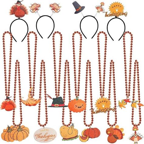 Our thanksgiving party necklace designed with bright color and lovely thanksgiving themed design, the adorable thanksgiving party headbands and necklaces are suitable for Thanksgiving celebration, Thanksgiving Dressing-up Accessories, Thanksgiving party decorations, Thanksgiving costume parties, Thanksgiving kids' birthday parties, Thanksgiving themed school activities or event, and also can be applied as photography props and cosplay props, creating a unforgettable memory for you
Holiday season Decorations For Thanksgiving, Turkey Headband, Thanksgiving Accessories, Thanksgiving Headbands, Fall Party Favors, Thanksgiving Party Favors, Thanksgiving Party Decorations, Thanksgiving Dressing, Fall Headbands