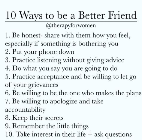 Be A Better Friend, Friend Advice, Friendship Skills, Socially Awkward, Healthy Relationship Advice, Mental And Emotional Health, Make New Friends, Social Life, Self Improvement Tips