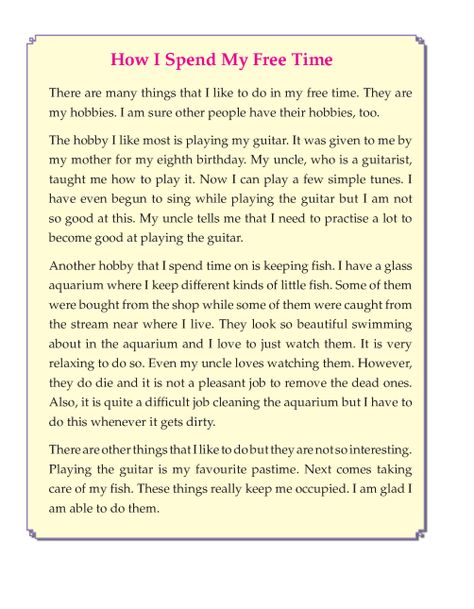 Writing skill - grade 4 - my favourite pastime (4) Please Re-Pin for later 😍💞 how to start off an essay, #how #to #start #off #an #essay English Essay Writing Skills, Narrative Story Examples, Writing Composition, Essay English, Writing Skill, Essay Writing Examples, Composition Writing, College Essay Examples, Tatabahasa Inggeris