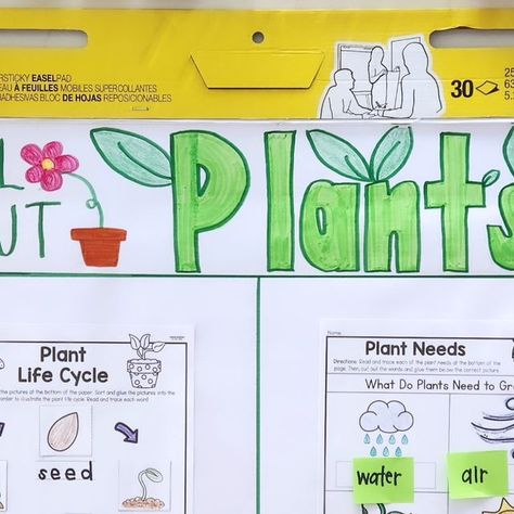 Emily Garcia | Education to the Core on Instagram: "It's almost Spring! Are you ready to teach about life cycles, systems, and PLANTS? 🌱  Here's an amazing reference tool to build with your students while learning about plants. 🪴  We have all the resources you need to create this anchor chart!   Comment PLANTS for the links on ETTC Premium! 🌿" Emily Garcia, Learning About Plants, Steam Lab, About Plants, Plant Life Cycle, Anchor Chart, Fifth Grade, Life Cycle, Plant Needs