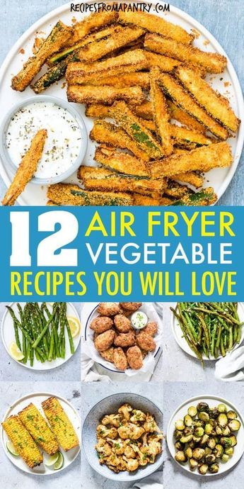 Air Fryer Vegetable Recipes, Air Fryer Vegetable, Air Fryer Vegetables, Air Fried Food, Air Fryer Oven Recipes, Vegetables Recipes, Air Fry Recipes, Tasty Foods, Air Fryer Dinner Recipes