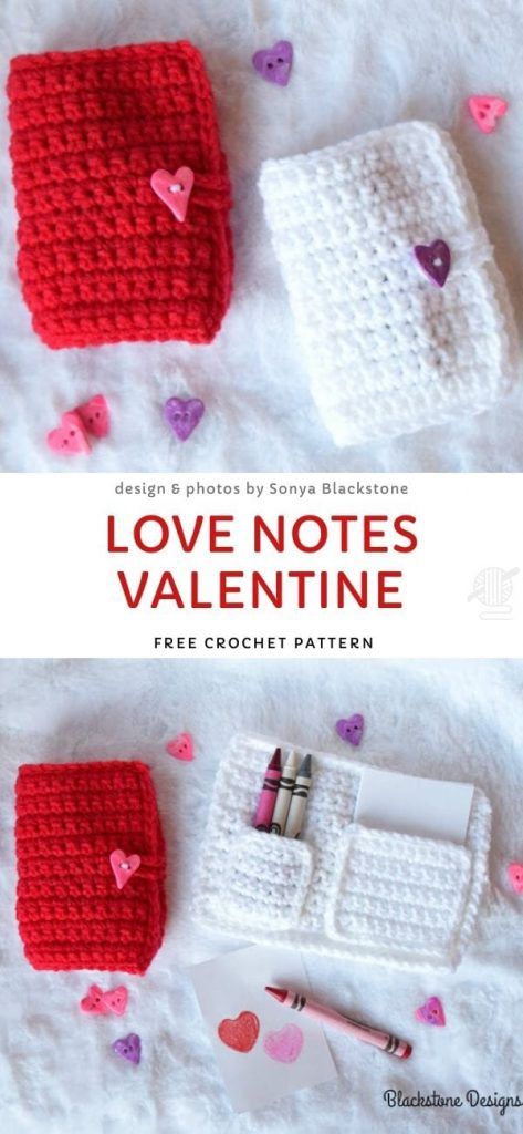 Crochet Quotes, Valentine Pattern, Crochet Valentine Patterns, Crochet Valentine, Knit Bags, Crochet Hearts, Valentines Patterns, Bookmark Craft, Valentines Crafts