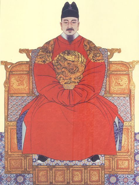 King Sejong of Korea Turandot Opera, Ancient Korea, Korean Writing, Korean Painting, Korean Alphabet, Ancient Kingdom, Korean History, Bahasa Korea, Asian History