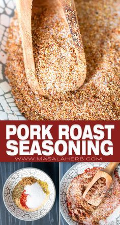 Roast Seasoning Recipe, Pork Roast Rub, Roast Beef Seasoning, Pork Roast Seasoning, Roast Seasoning, Homemade Dry Mixes, Pork Seasoning, Homemade Seasoning, Dry Rub Recipes