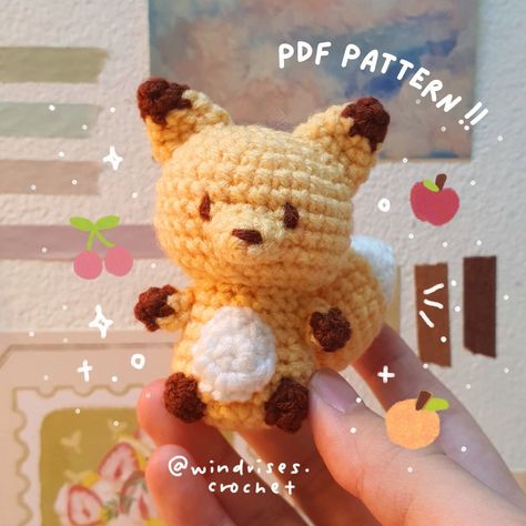 Red Panda Crochet Free Pattern, Crochet Fox Pattern Free, Penguin Crochet Pattern, Cute Crochet Amigurumi, Disney Crochet, Baby Amigurumi, Fox Crochet, Unique Tools, Fox Baby