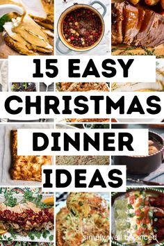 Christmas dinner main dish ideas your family will love. These unique holiday dinner recipes are easy and delicious. If you are looking for an alternative to the traditional Christmas turkey or ham, these recipes are perfect. Easy recipes to make in the crockpot and instant pot too. Non Traditional Christmas Dinner Ideas, Traditional Christmas Dinner Ideas, Non Traditional Christmas Dinner, Christmas Dinner Recipes Easy, Dinner Ideas For Family, Holiday Dinner Recipes, Traditional Christmas Dinner, Easy Christmas Dinner, Christmas Dinner Ideas