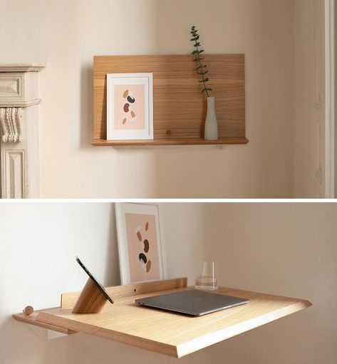 Floating Wall Desk, Fold Up Desk, Diy Floating Desk, Wall Mounted Computer Desk, Murphy Desk, Diy Standing Desk, Fold Out Desk, Fold Down Desk, Small Computer Desk