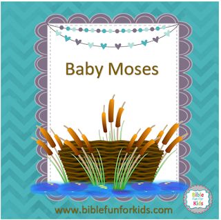 Moses Craft Preschool, Moses Craft, Toddler Bible, Printables Ideas, Preschool Bible Lessons, Toddler Lessons, Baby Moses, Object Lessons, Sunday School Lessons