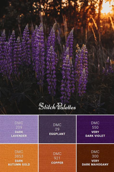 Eggplant And Mustard Color Scheme, Purple And Rust Color Scheme, Purple Sunset Wedding Colors, Purple And Copper Color Palette, Hyacinth Color Palette, Terracotta And Purple Color Palette, Brown And Purple Color Scheme, Purple Dark Color Palette, Purple Fall Palette