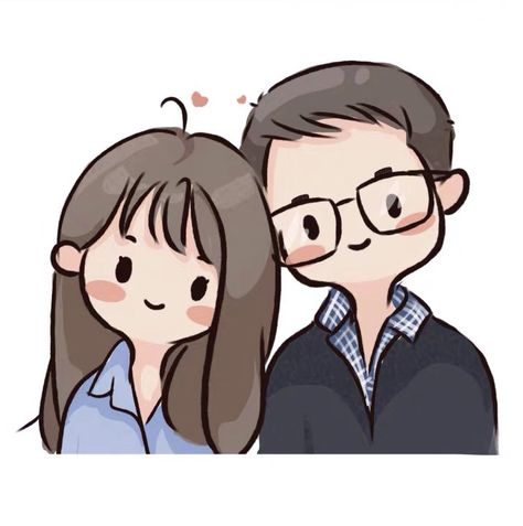 Cute People Drawings Cartoon, Doodle Characters People, Cute Drawings Couples, Cute Art Couple, Cute Illustration Couple, Caring Drawing, Cute Couple Drawings Cartoon, Couple Cute Drawing, Kindness Drawing